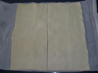 Mini croissants rellenos de almendra