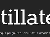 Textillate.js Animaciones texto usando CSS3