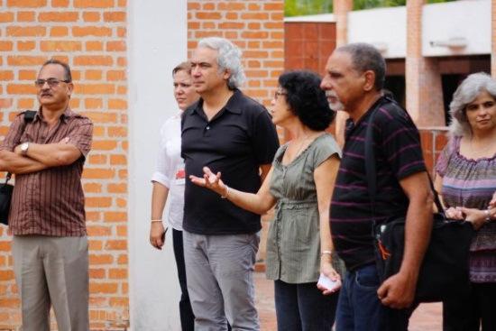 Visita al ISA Ministro de Cultura de Costa Rica