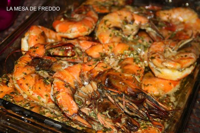 Langostinos al Tarragón.