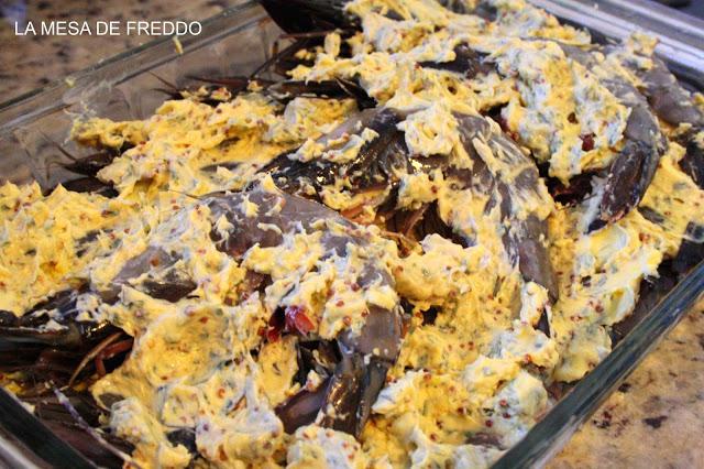 Langostinos al Tarragón.