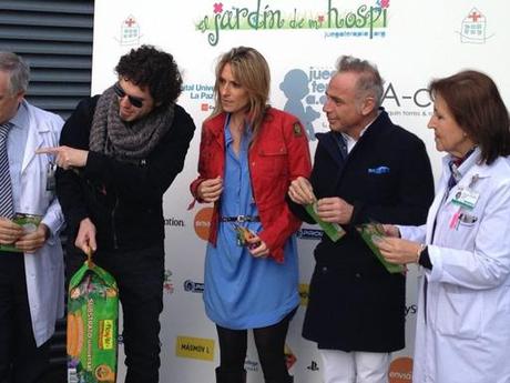 Comienzan las obras del “jardín de mi hospi” en la cubierta del hospital la paz