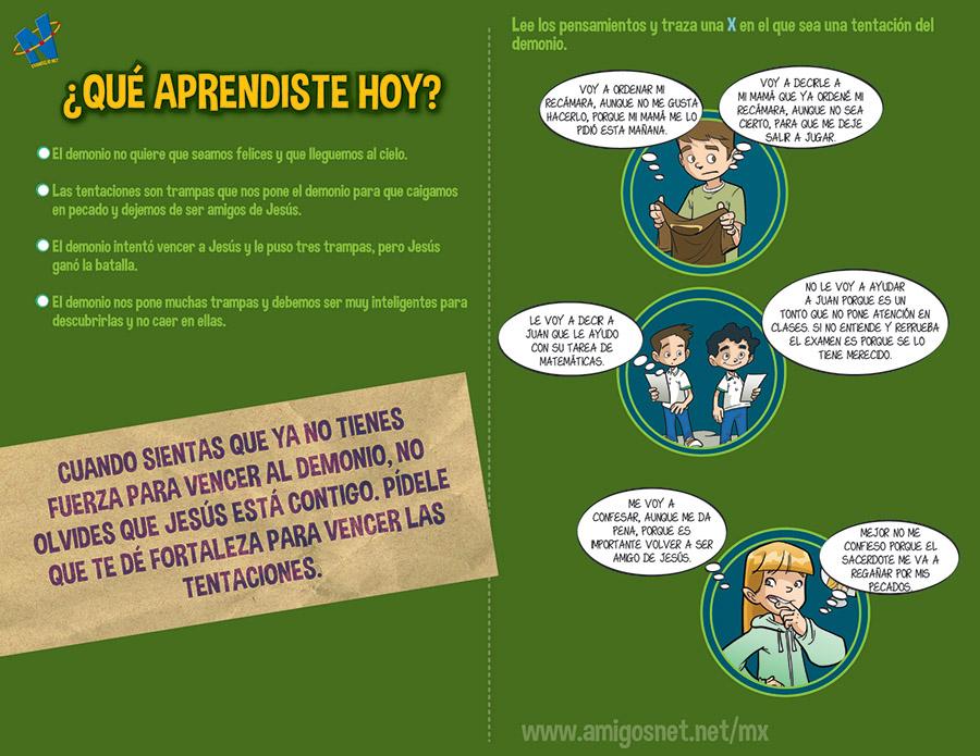 EVANGELIO DOMINICAL EN CÓMIC: (I CUARESMA) 17 DE FEBRERO 2013