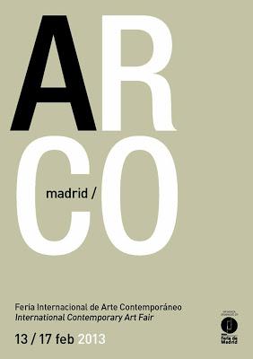 ARCO 2013, Feria Internacional de Arte Contemporáneo organizada por IFEMA en Madrid