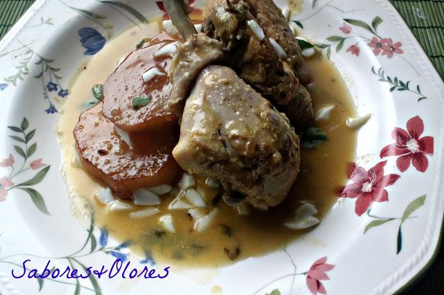 POLLO EN PEPITORIA ....QUE RICOOOO .