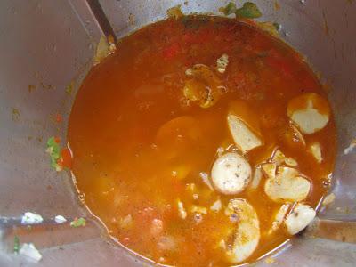 Albóndigas a la jardinera