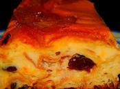 Puding croissants pasas