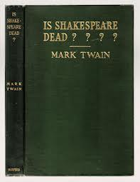 ¿Ha muerto Shakespeare? (Mark Twain)