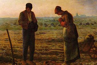 El Angelus, Jean François Millet (1859). - Paperblog