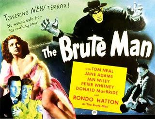 Cartel original de la Película The Brute Man