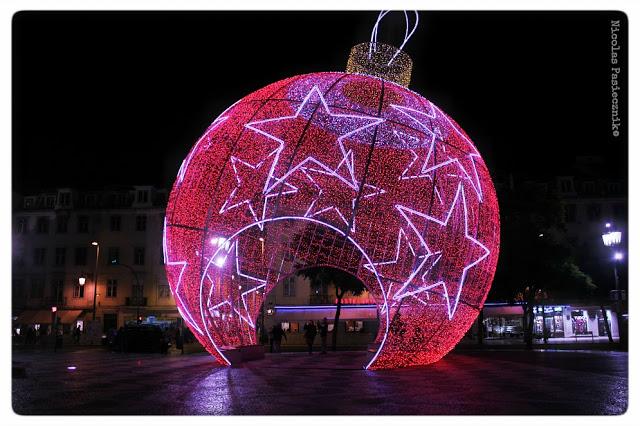 Lisboa da noite: de la Plaza del Comercio a la Plaza del Rossío