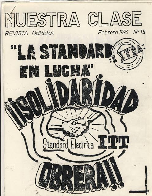 En aquellos tiempos... Febrero de 1974