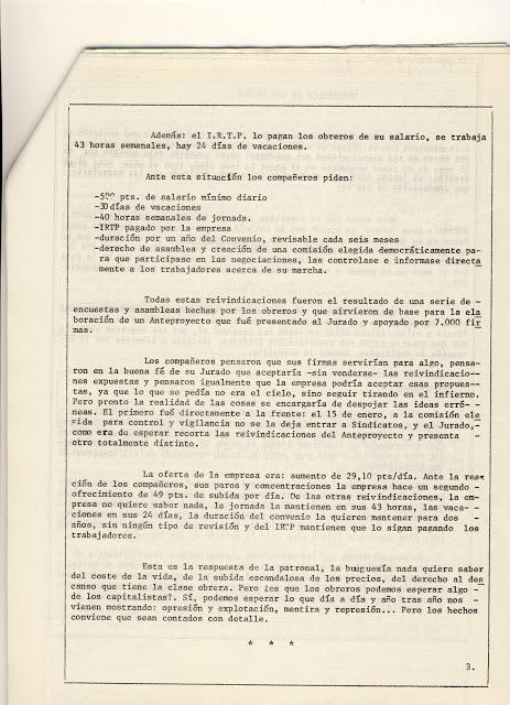 En aquellos tiempos... Febrero de 1974