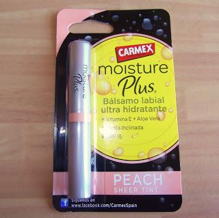 Protector Labial Moisture Plus Melocotón  de Carmex