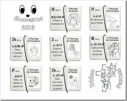 cuaresma 2013 calendario1