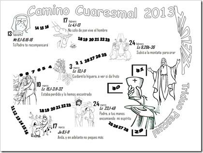 cuaresma 2013 calendario