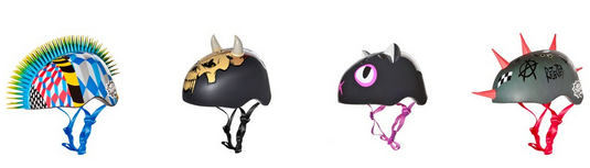 cascos diveridos niños