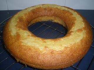 bizcocho de yogur griego y almendra II