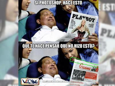 meme Hugo Chávez en hospital