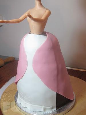 Como hacer una tarta muñeca