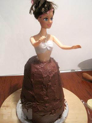 Como hacer una tarta muñeca