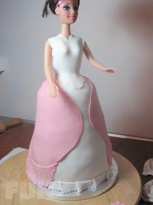 Como hacer una tarta muñeca