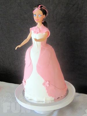 Como hacer una tarta muñeca