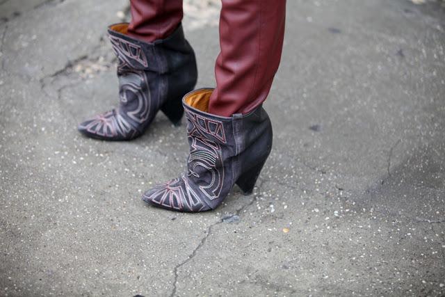 Shoe street Style NYFW