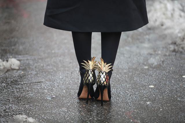 Shoe street Style NYFW