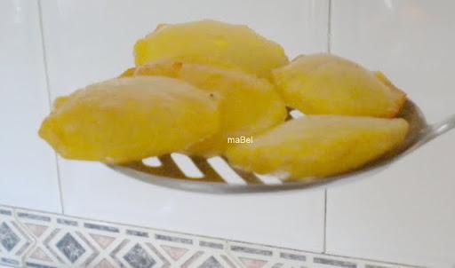 Patatas fritas souflee