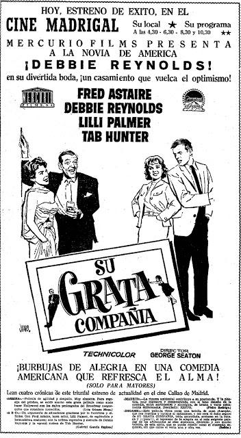 Granada y el cine en las primeras semanas de 1963