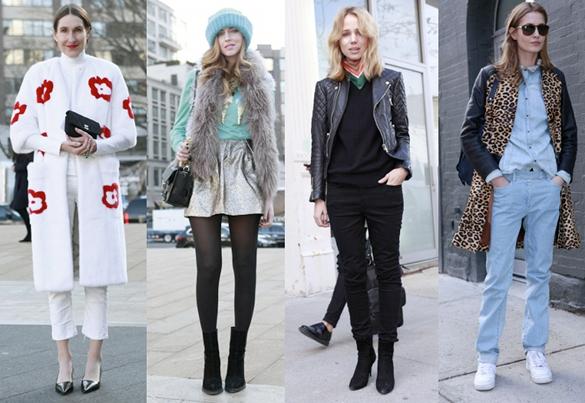 Street style semana de la moda de Nueva York