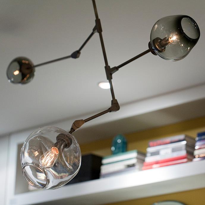 Lindsey Adelman y sus lámparas en vidrio soplado