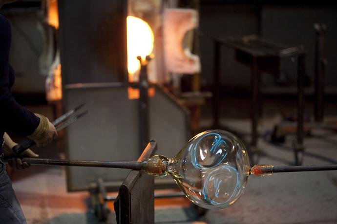 Lindsey Adelman y sus lámparas en vidrio soplado