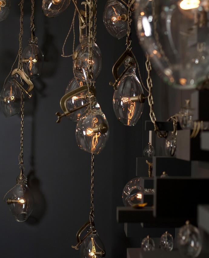 Lindsey Adelman y sus lámparas en vidrio soplado