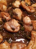 Rape con salsa de soja