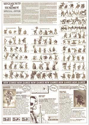 Regimiento de Renombre de primera edición