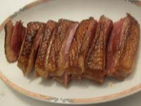 Magret de pato  granada y Oporto