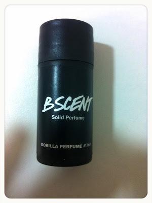 Perfume sólido BScent de Lush