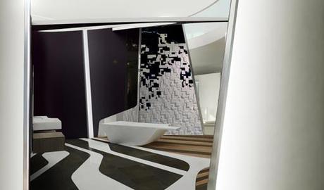 A-cero presenta una propuesta para el espacio Spirit en el showroom de Porcelanosa en Barcelona