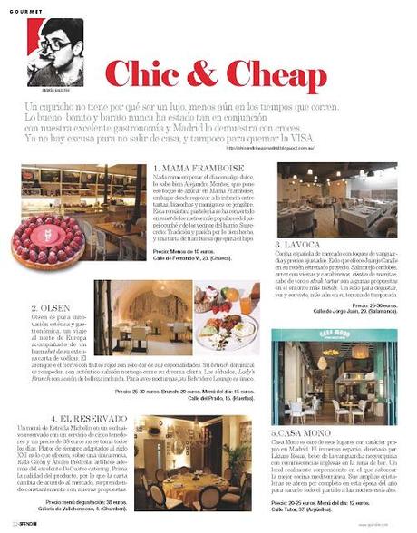 SPEND IN Magazine se apunta a lo Chic and Cheap