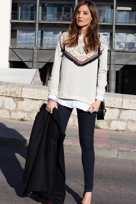 Blue jacket Blue jacket