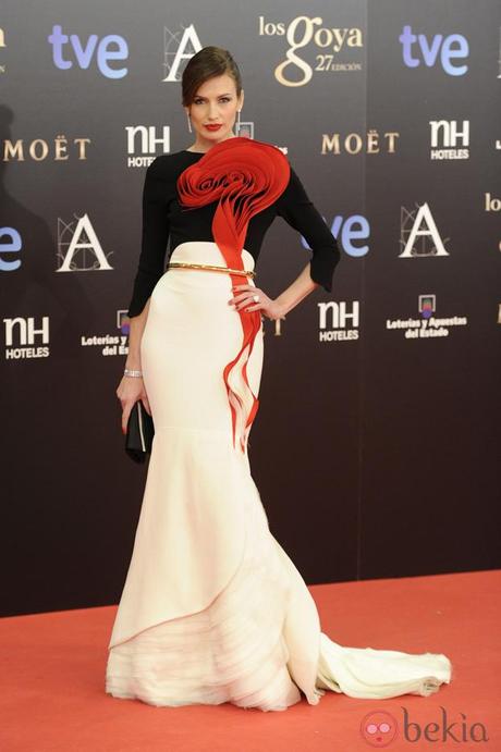 Las mejor vestidas de los Premios Goya 2013…