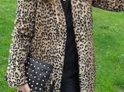 Animal print coat