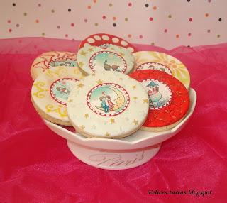 Galletas de  San Valentín