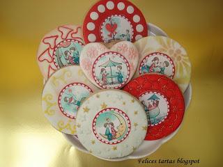 Galletas de  San Valentín