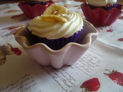 Semana 7 del Reto: Cupcakes de Plátano!!