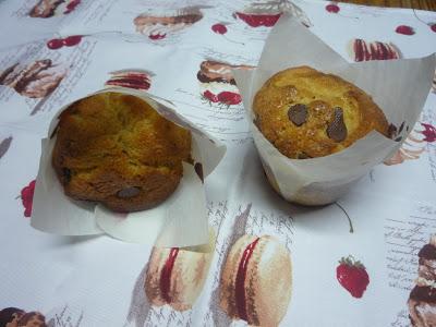 MUFFINS DE CHOCOLATE BLANCO, especiales para Alejandra
