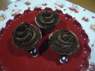 Tercera Semana: Cupcakes de Chocolate Negro (RETO: Objetivo Cupcake Perfecto)