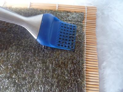 Tarta Maki Zushi, Paso a paso